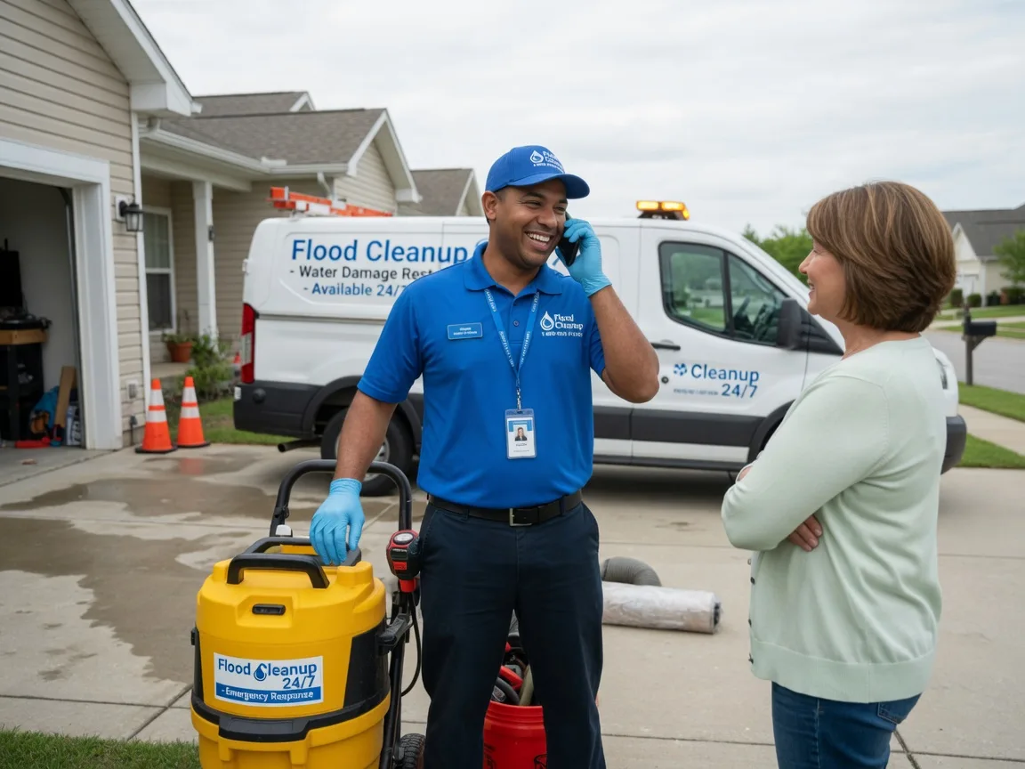 Flood Cleanup Pfafftown, NC FAQs