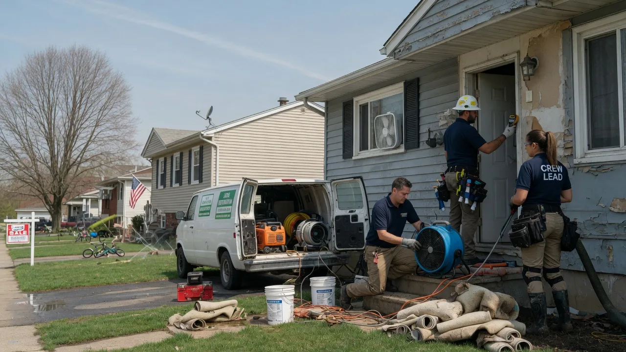 Flood Cleanup in Pfafftown, NC near me
