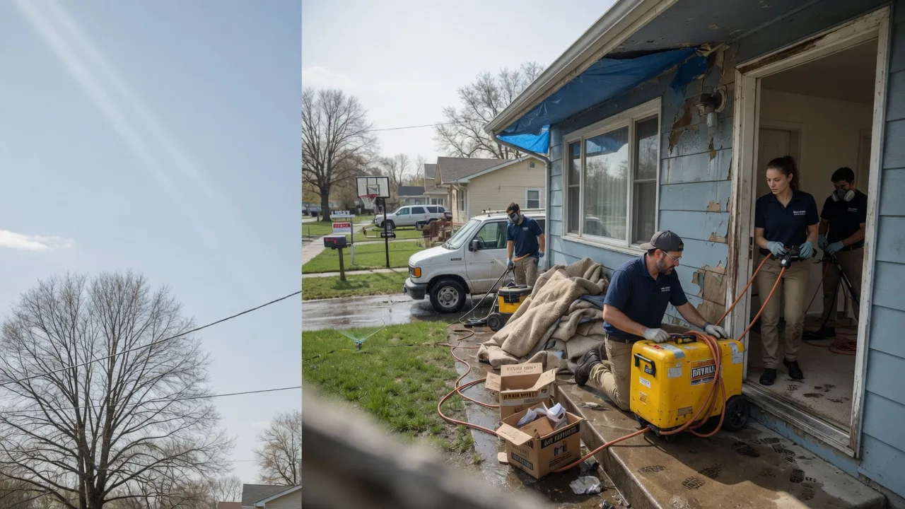 Basement Flood Cleanup in Pfafftown, NC near me
